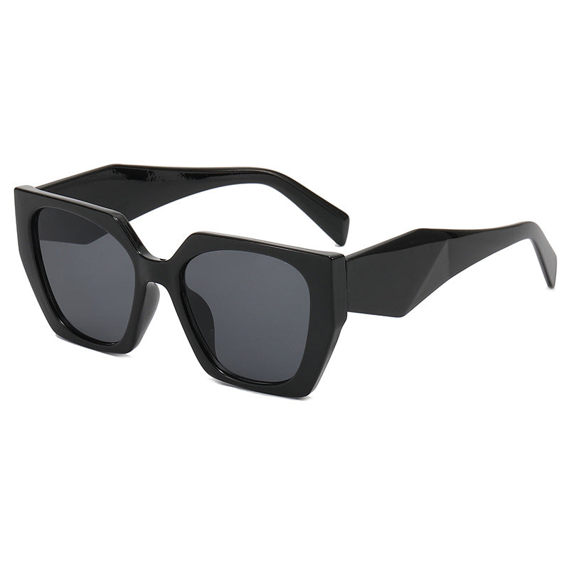 Polygonal Color Matching  Sunglasses Uv400 Retro