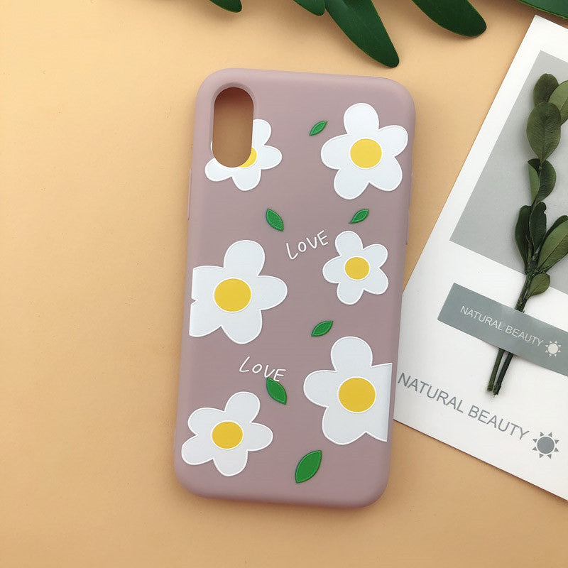 Floral mobile phone case