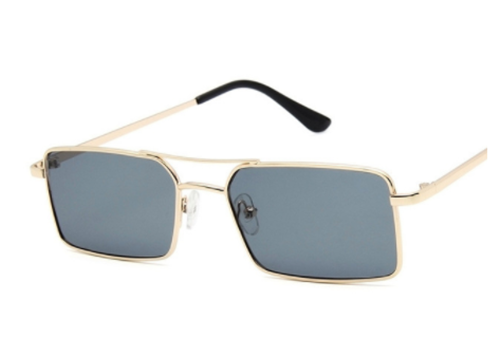 Personalized double beam square sunglasses