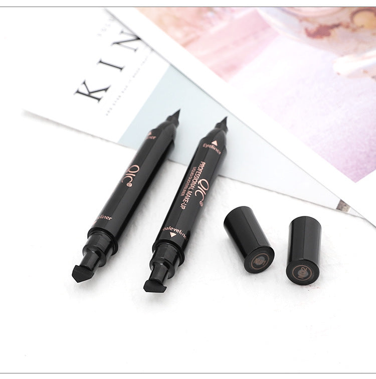 Waterproof And Non-Smudge Wing Liquid Eyeliner Pen Vibrato Net Celebrity Same Makeup