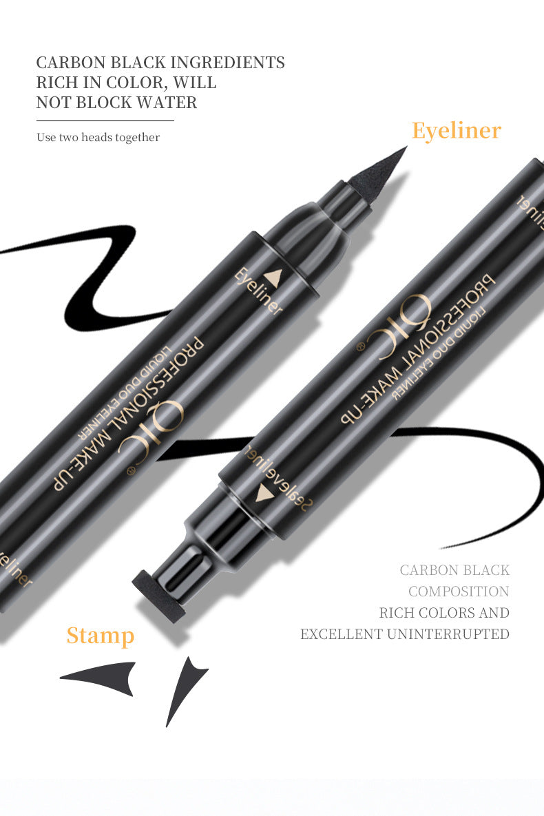 Waterproof And Non-Smudge Wing Liquid Eyeliner Pen Vibrato Net Celebrity Same Makeup