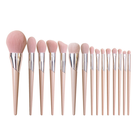 Girly Heart Nude Pink Makeup Brush