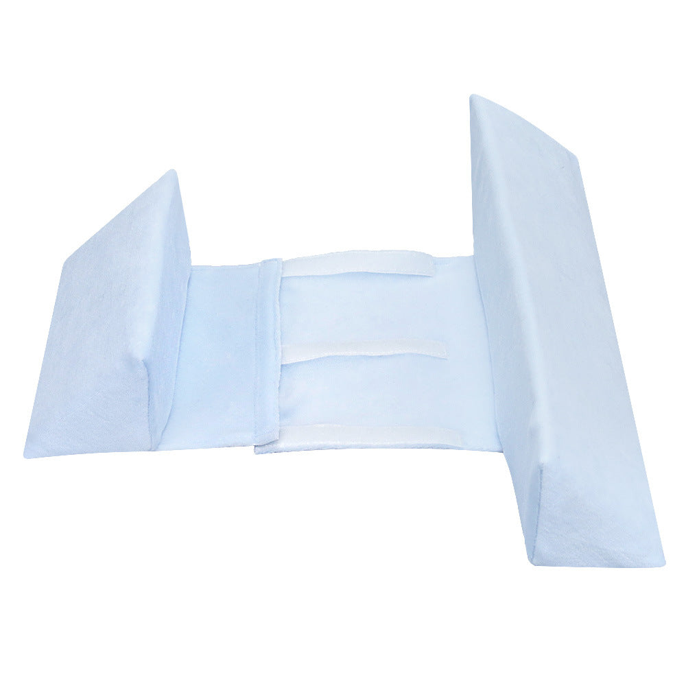 Almoada anti caida para bebé Newborn Baby Shaping Styling Pillow Anti-rollover Side Sleeping Pillow Triangle