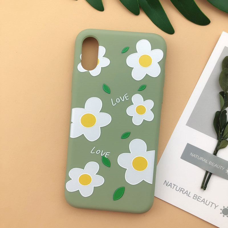 Floral mobile phone case