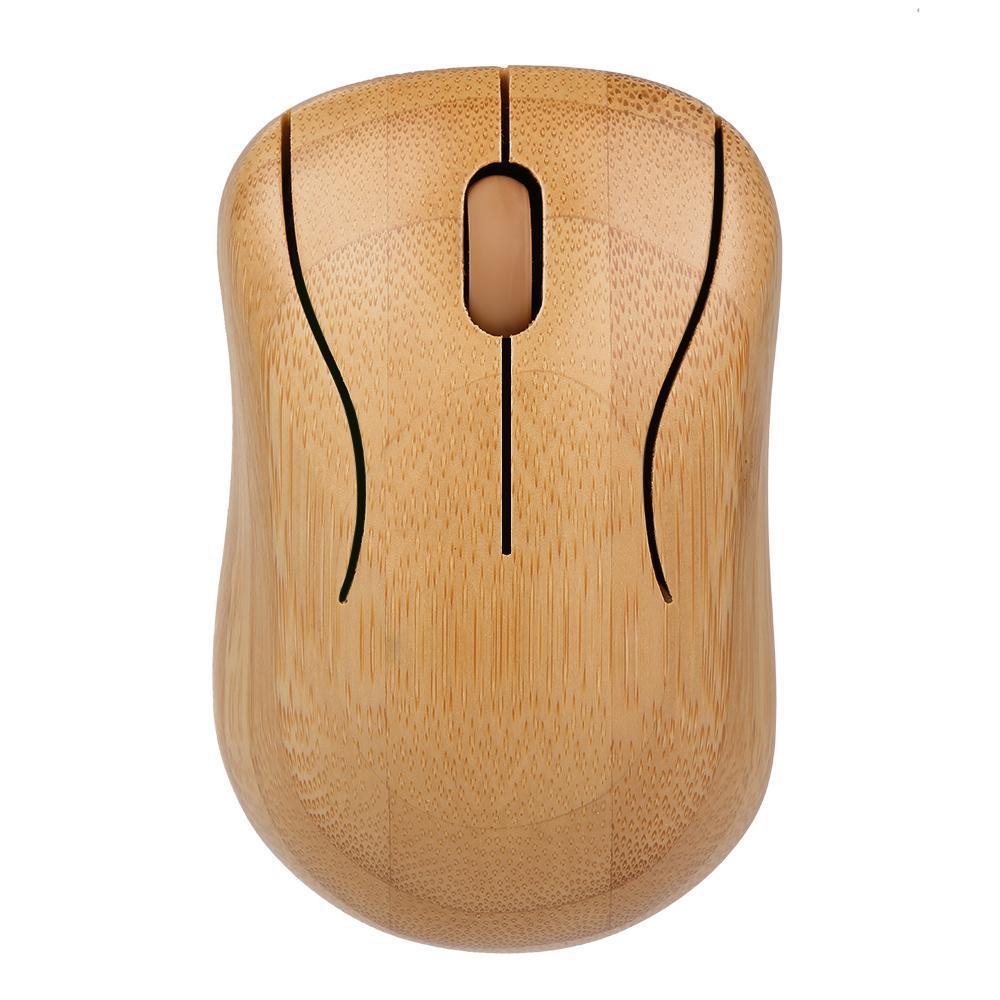 TECLADO DE BAMBOO Y MOUSE ECOLÓGICO