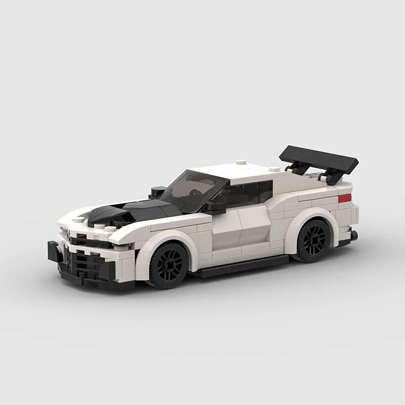 Carritos Deportivos de Juguete Children's Toys Car Model Sports Car And Small Particle Building Blocks MOC Educational Toys