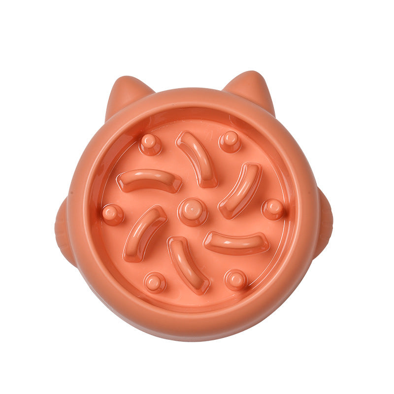 Plato para comida lenta para mascota -Dog Slow Food Bowl Pet PP Material Minimalist