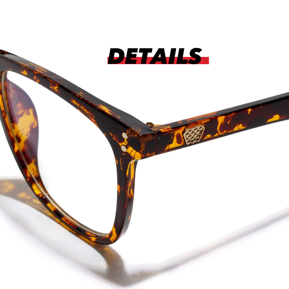 ¿Cansada de la luz del monitor , Te gusta la moda? Tenemos para ti Anti-blue light flat mirror black frame art glasses