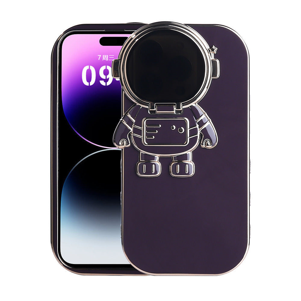 Stand Astronaut Phone Case Full Package Drop-proof