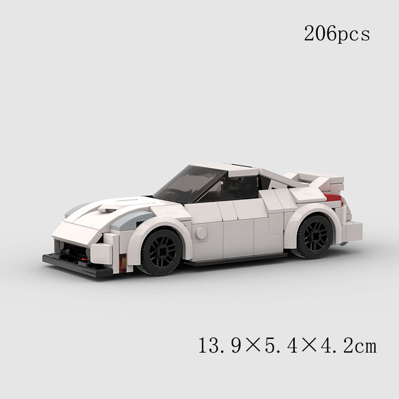 Carritos Deportivos de Juguete Children's Toys Car Model Sports Car And Small Particle Building Blocks MOC Educational Toys