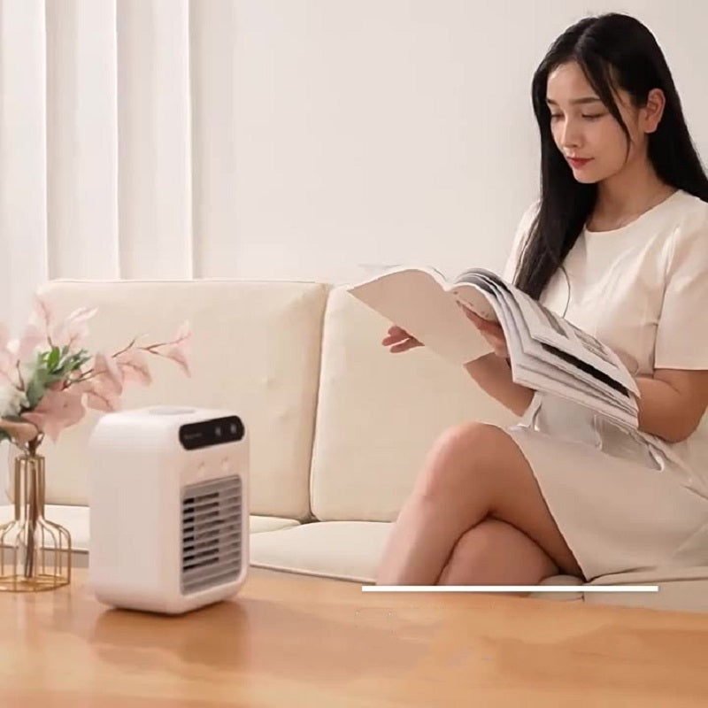 Ventilador enfriador, pon agua fria y deja que lo haga todo. Air Conditioner Air Cooler Fan Water Cooling Fan Air Conditioning For Room Office Portable Air Conditioner Cars