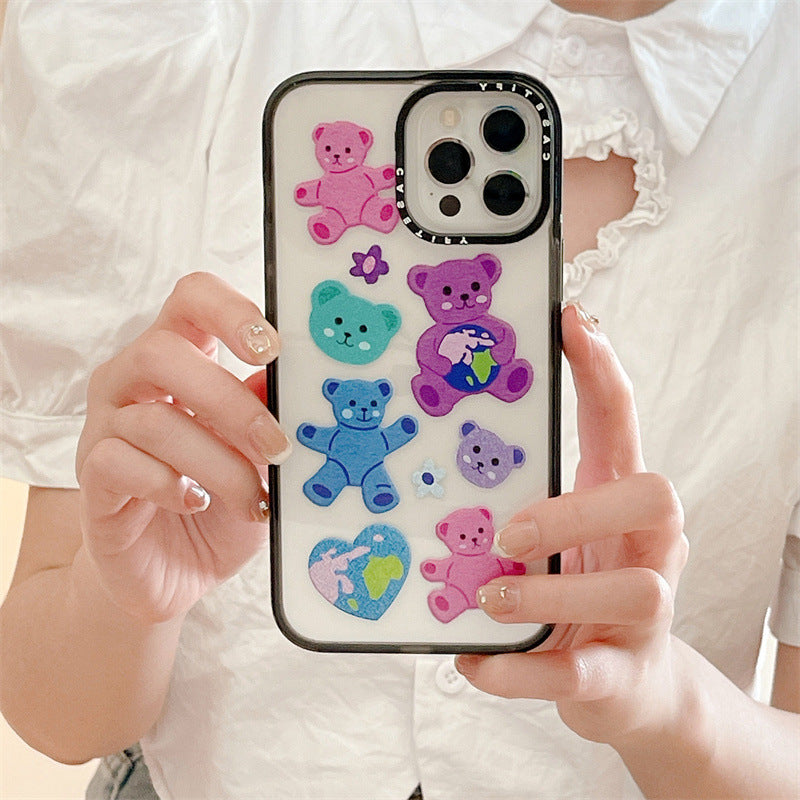 Case protector Cartoon Rescue Area Bear Mobile Phone Shell