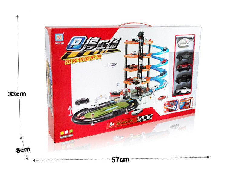 Tipo HOT WHEELS, Mega Garage, Pista de Juguete