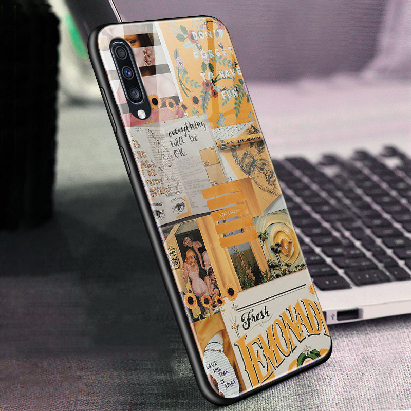 Case protector Anti-drop nostalgic illustration mobile phone case