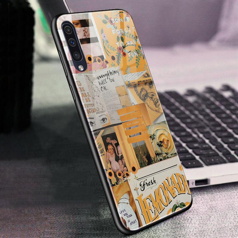 Case protector Anti-drop nostalgic illustration mobile phone case