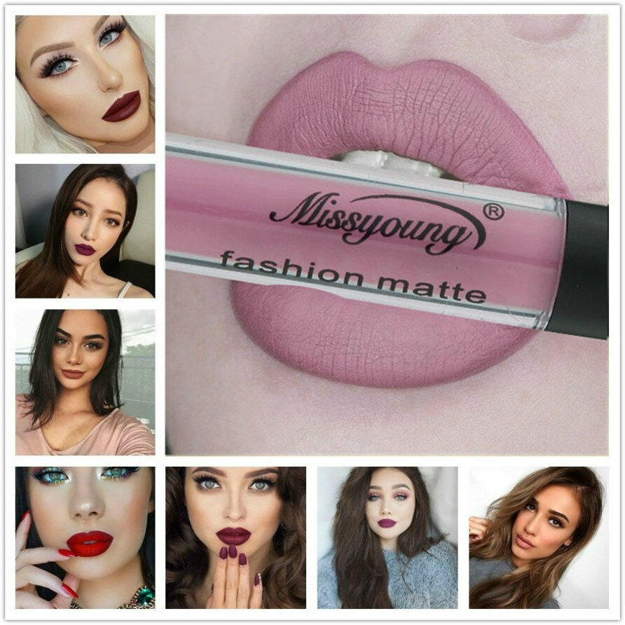 Matte lip gloss