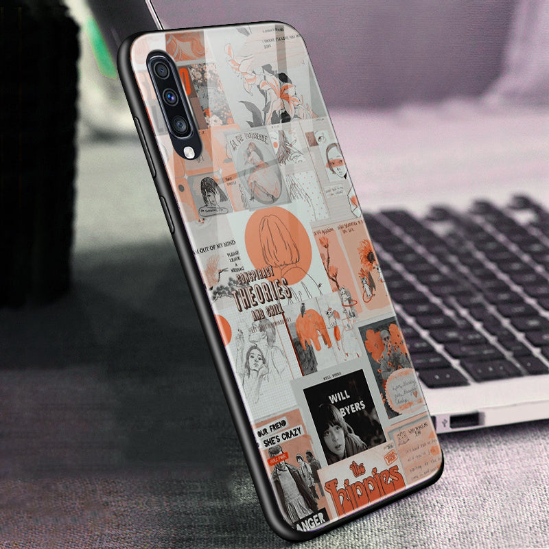 Case protector Anti-drop nostalgic illustration mobile phone case