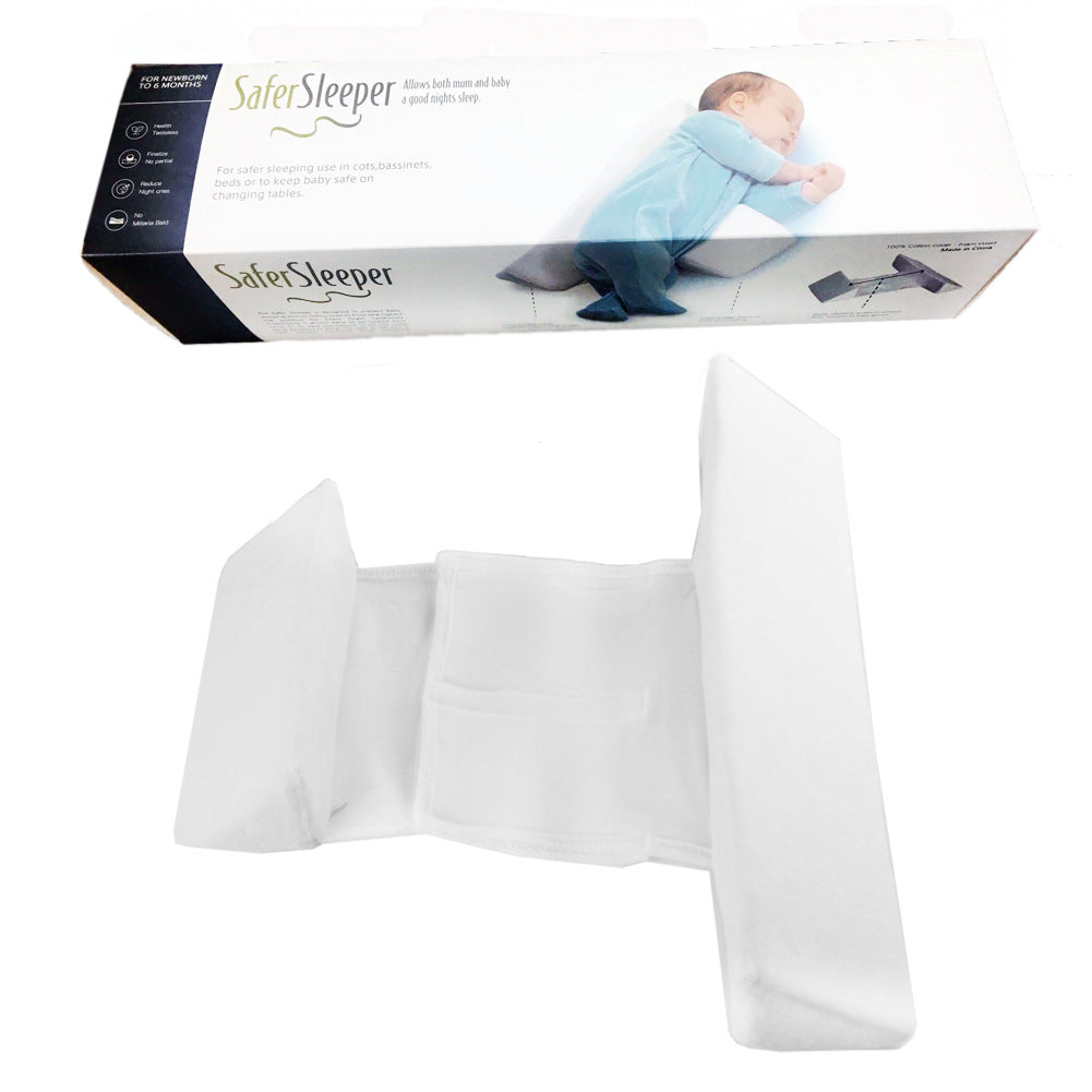 Almoada anti caida para bebé Newborn Baby Shaping Styling Pillow Anti-rollover Side Sleeping Pillow Triangle