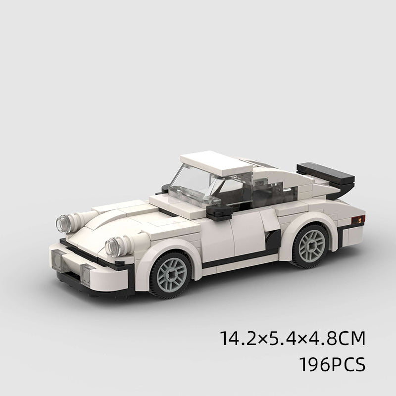 Carritos Deportivos de Juguete Children's Toys Car Model Sports Car And Small Particle Building Blocks MOC Educational Toys