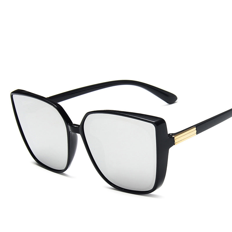 Lentres para sol Female retro glasses big face wild