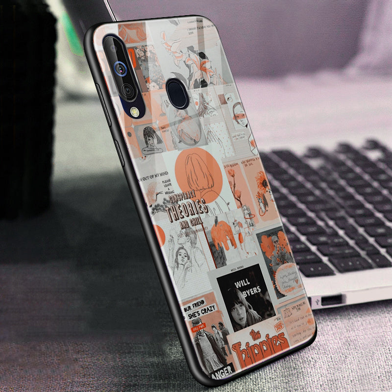 Case protector Anti-drop nostalgic illustration mobile phone case