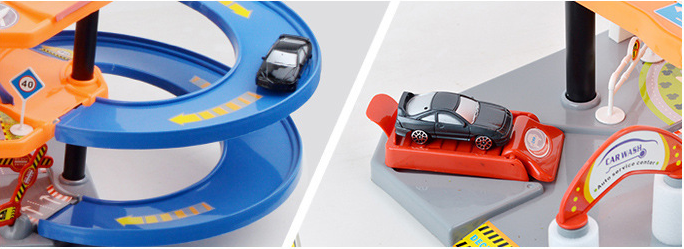 Tipo HOT WHEELS, Mega Garage, Pista de Juguete