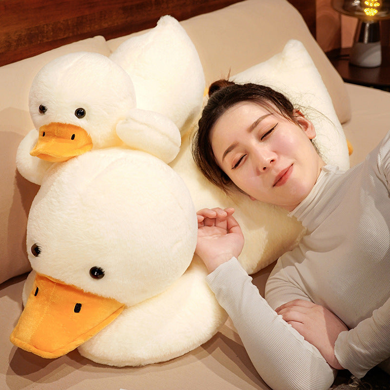 Almoada de Pato, suave y cómoda Duck Feather Plush Toy Soft And Adorable Pillow