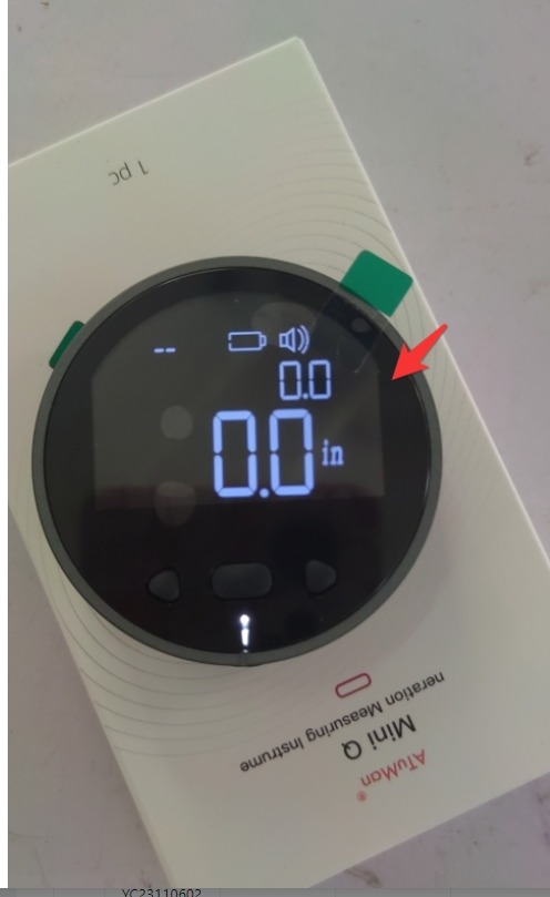 Instrumento de medición de medición electrónica Cinta métrica LCD digital de alta definición Herramienta de regla de medición electrónica de alta precisión