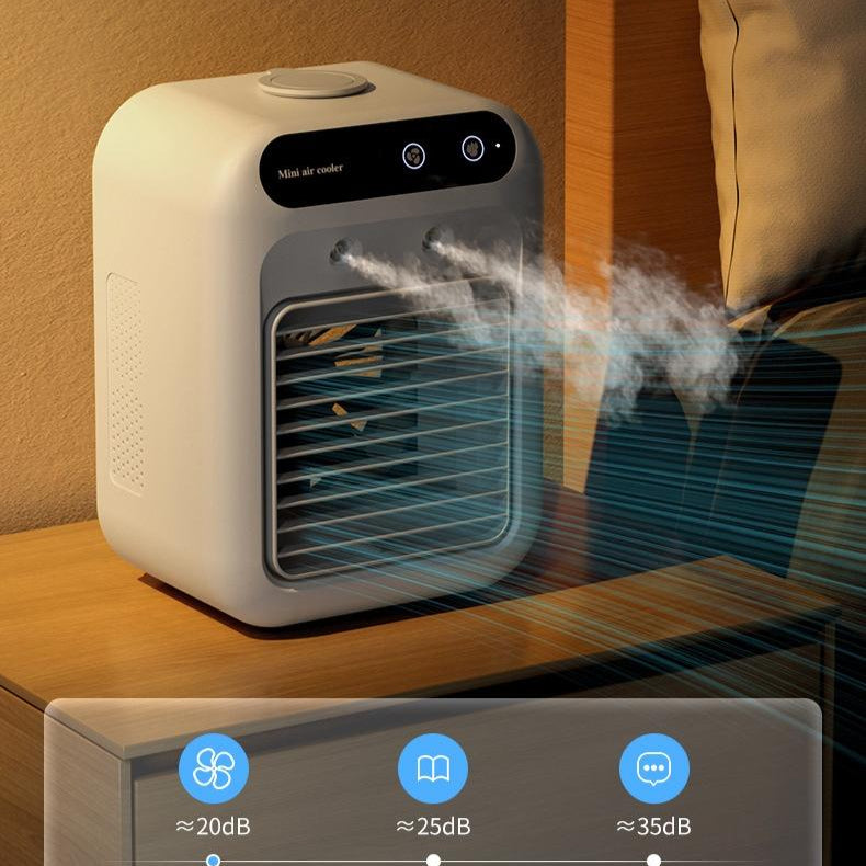 Ventilador enfriador, pon agua fria y deja que lo haga todo. Air Conditioner Air Cooler Fan Water Cooling Fan Air Conditioning For Room Office Portable Air Conditioner Cars