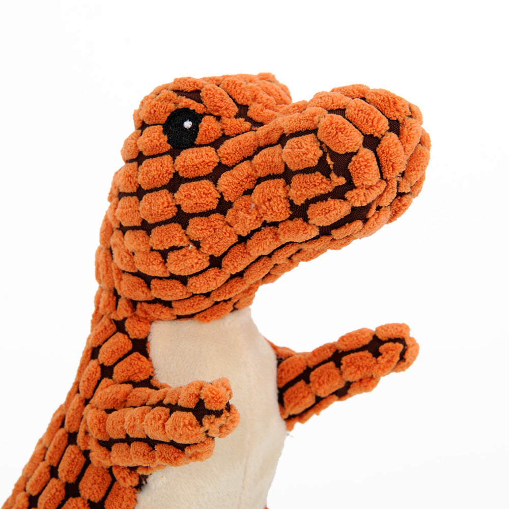 Juguete para mascota de Dinosaurio - Dinosaur Pet Toys Giant Dogs Pets Interactive Dog Toys For Large Dogs Chew Toys Chihuahua Plush Stuffing Squeakers