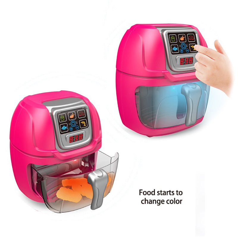 Air Fryer para Niño - New Children Play House Kitchen Simulation Toy Air Fryer