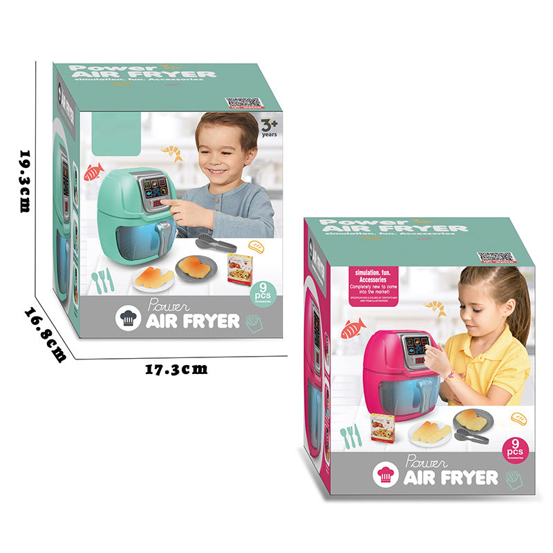 Air Fryer para Niño - New Children Play House Kitchen Simulation Toy Air Fryer