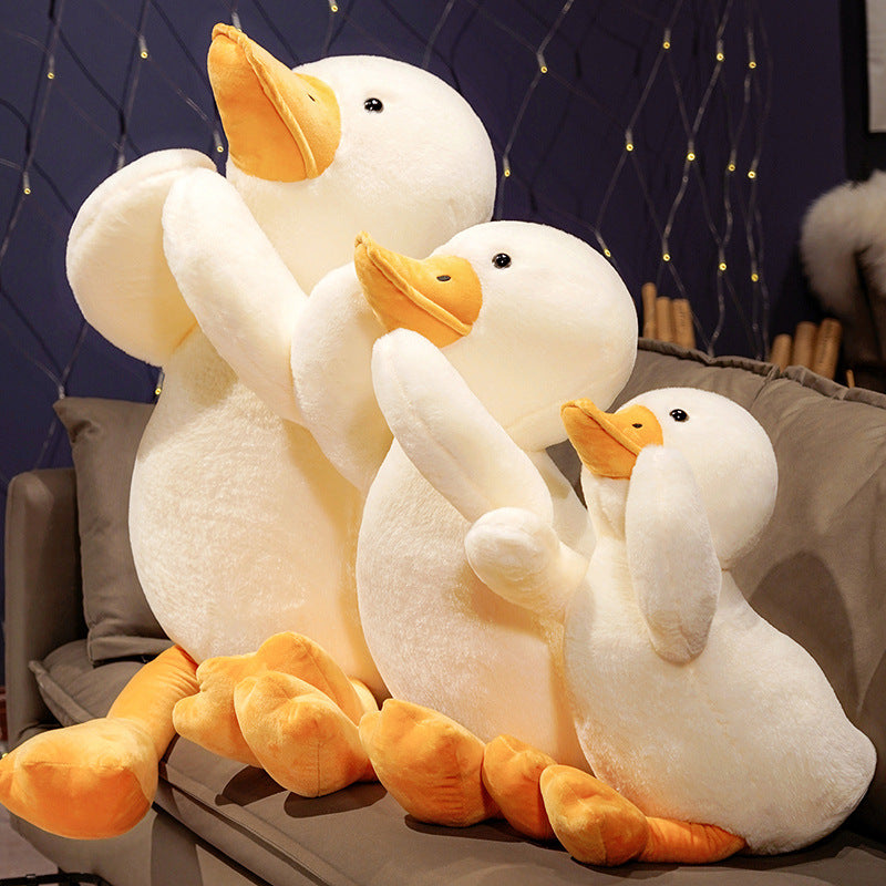 Almoada de Pato, suave y cómoda Duck Feather Plush Toy Soft And Adorable Pillow