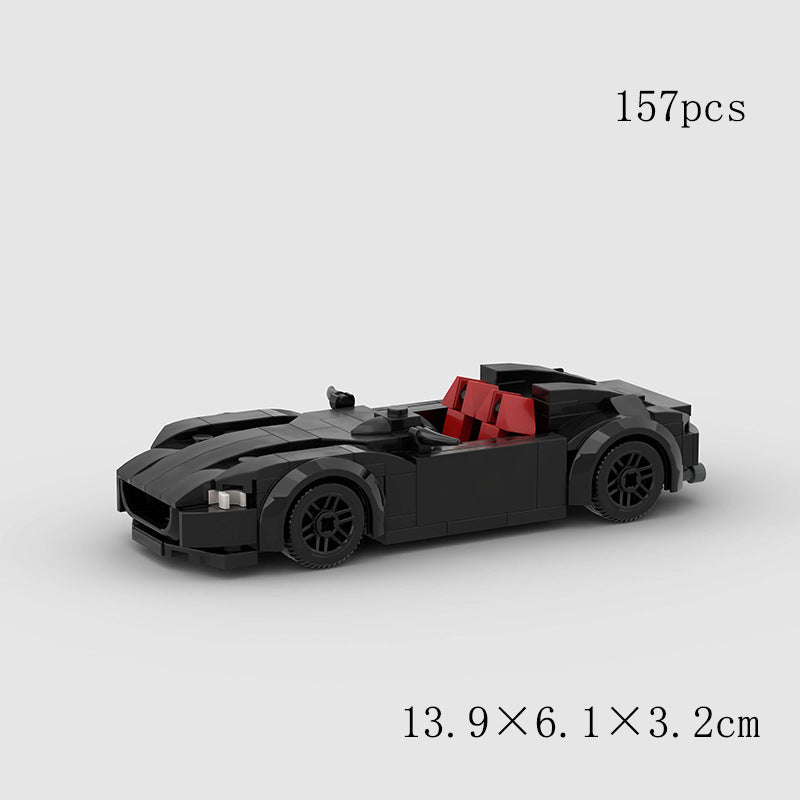 Carritos Deportivos de Juguete Children's Toys Car Model Sports Car And Small Particle Building Blocks MOC Educational Toys