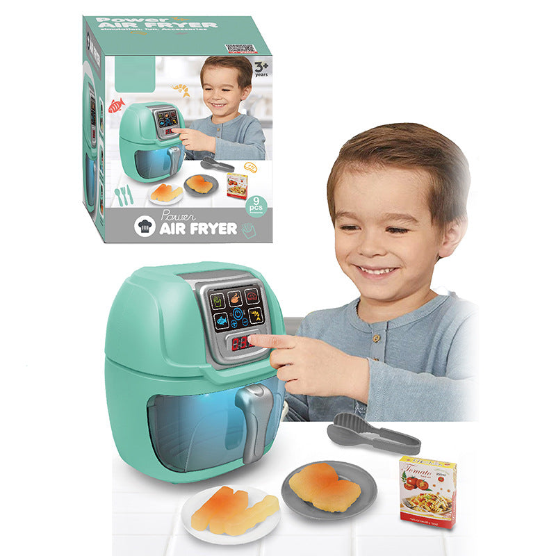 Air Fryer para Niño - New Children Play House Kitchen Simulation Toy Air Fryer