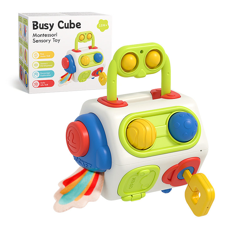 9 en 1 Cubo para bebe Juguete Montessori