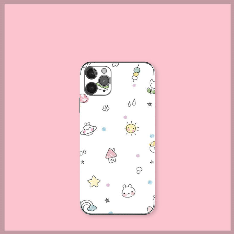 Sticker Creative Silicone Film Phone Case