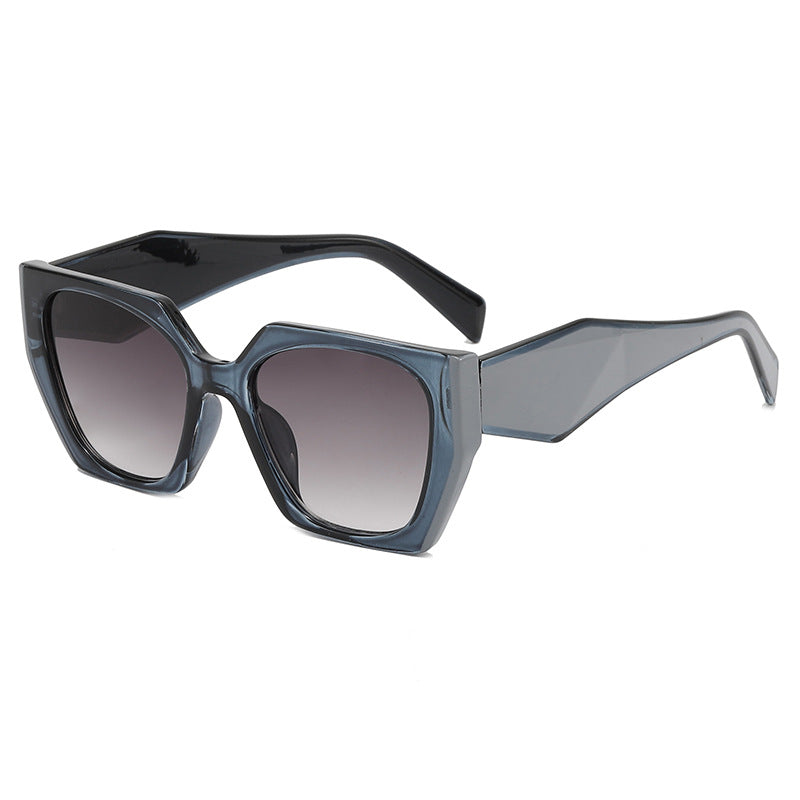 Polygonal Color Matching  Sunglasses Uv400 Retro