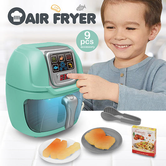 Air Fryer para Niño - New Children Play House Kitchen Simulation Toy Air Fryer