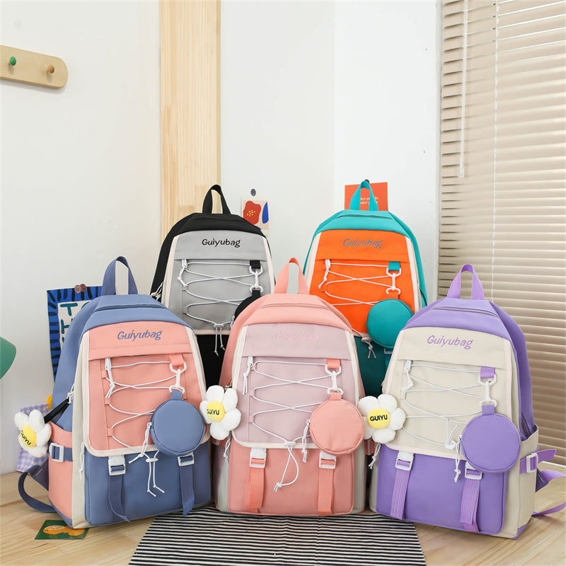 Paquete de 3 piezas School Bag Backpack